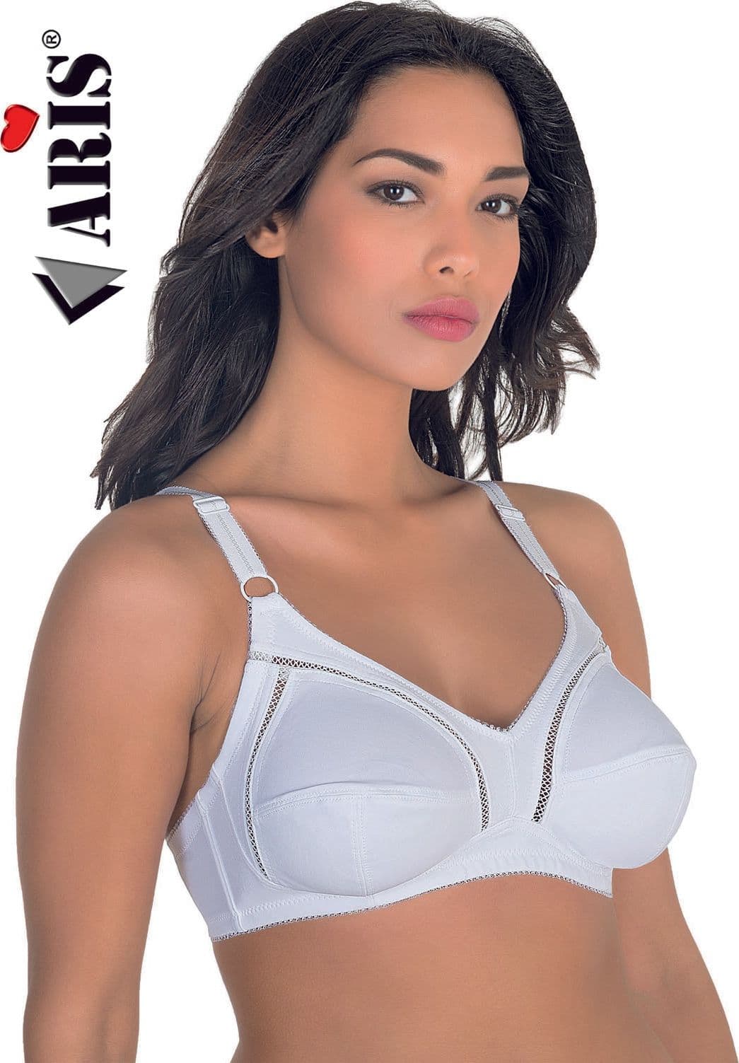 Reggiseno donna 1825 in microfibra coppa d miss aris - 1
