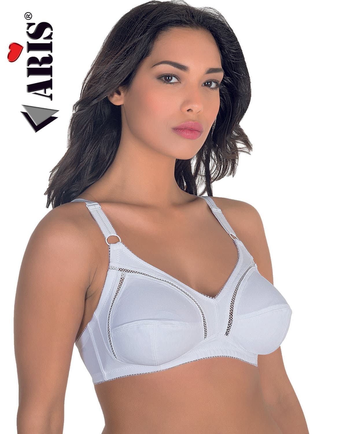 Reggiseno donna 1825 in microfibra coppa d miss aris - 1