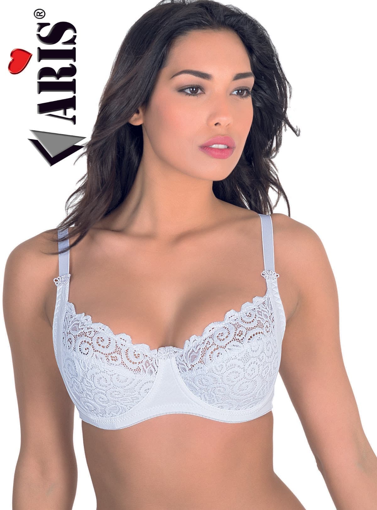 Reggiseno donna valentina in microfibra coppa c aris - 1