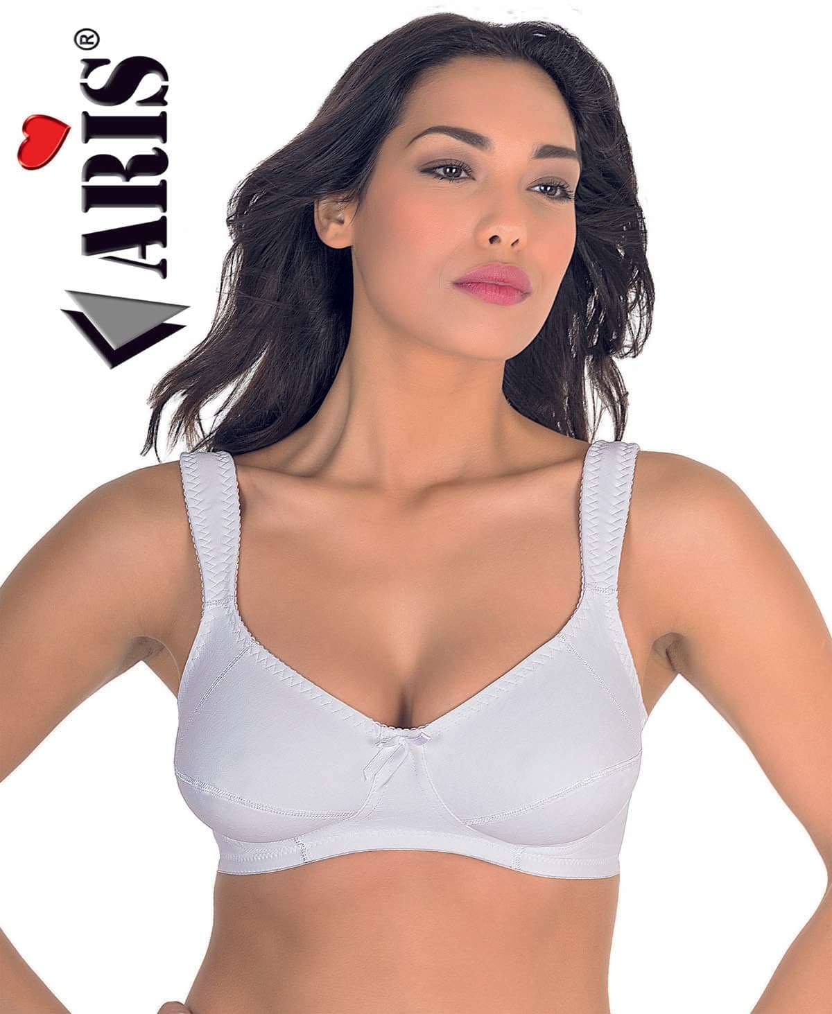 Reggiseno donna annalisa in microfibra coppa c aris - 1