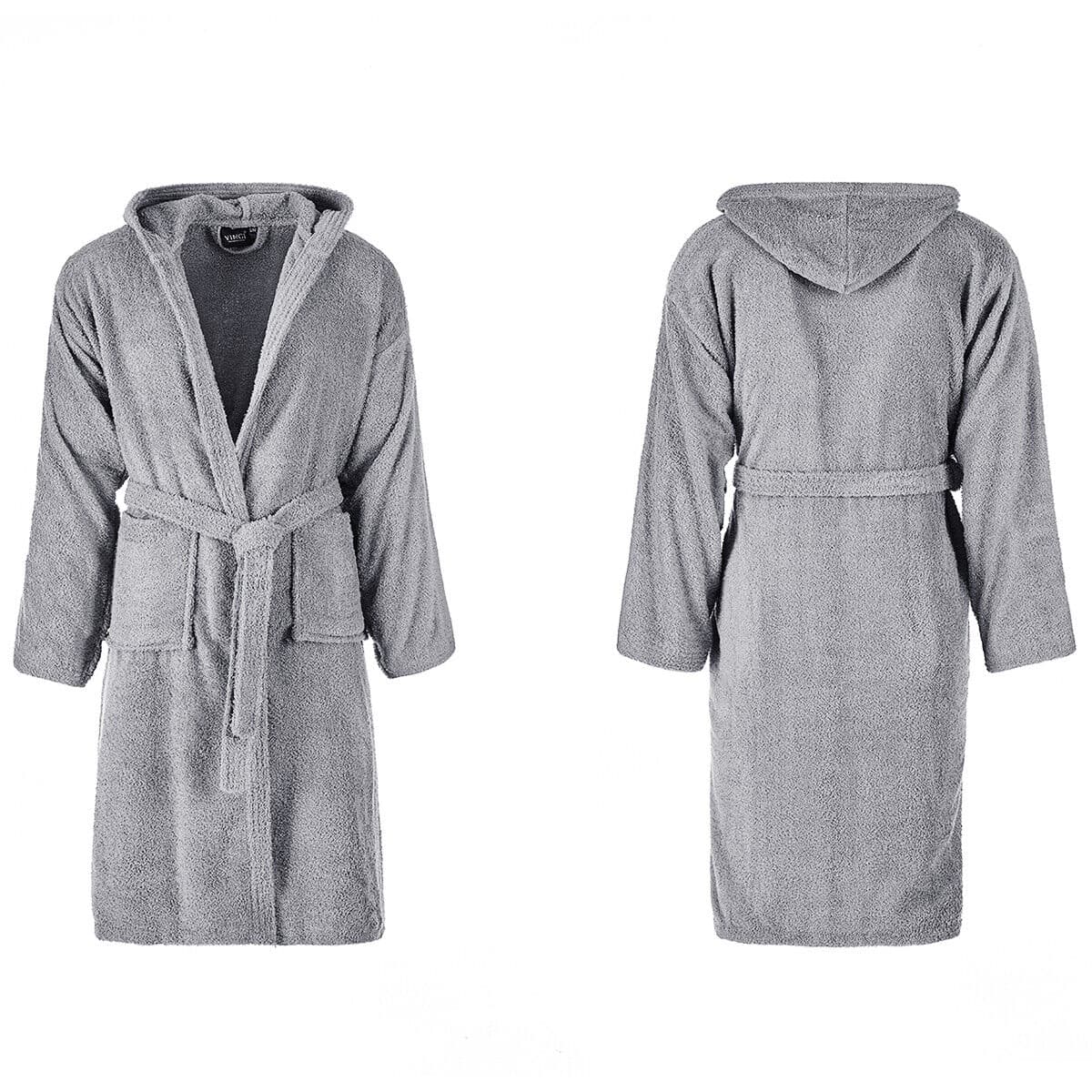 Accappatoio unisex in spugna di cotone vingi monaco - 14