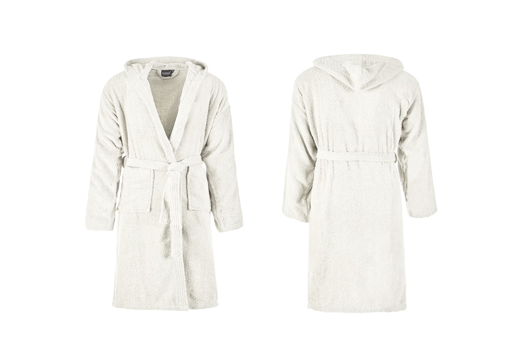 Accappatoio unisex in spugna di cotone vingi monaco - 11