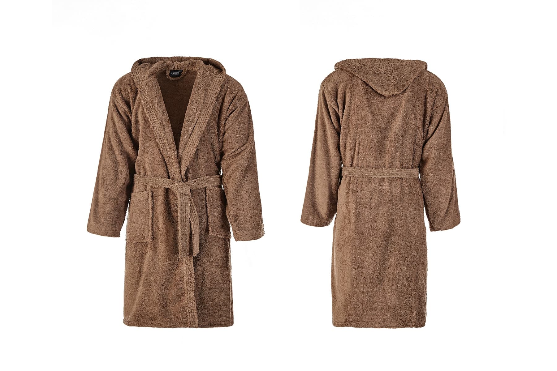 Accappatoio unisex in spugna di cotone vingi monaco - 7