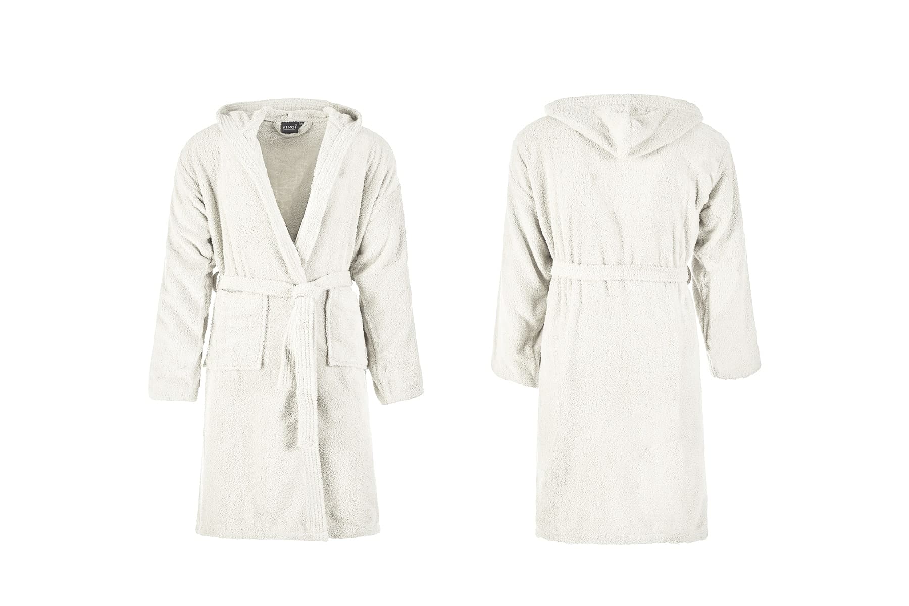 Accappatoio unisex in spugna di cotone vingi monaco - 9