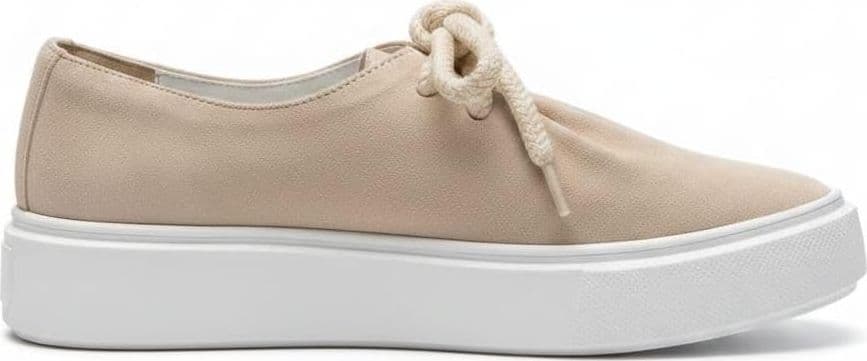 Frau slip on donna in pelle scamosciata ecru 41B2
