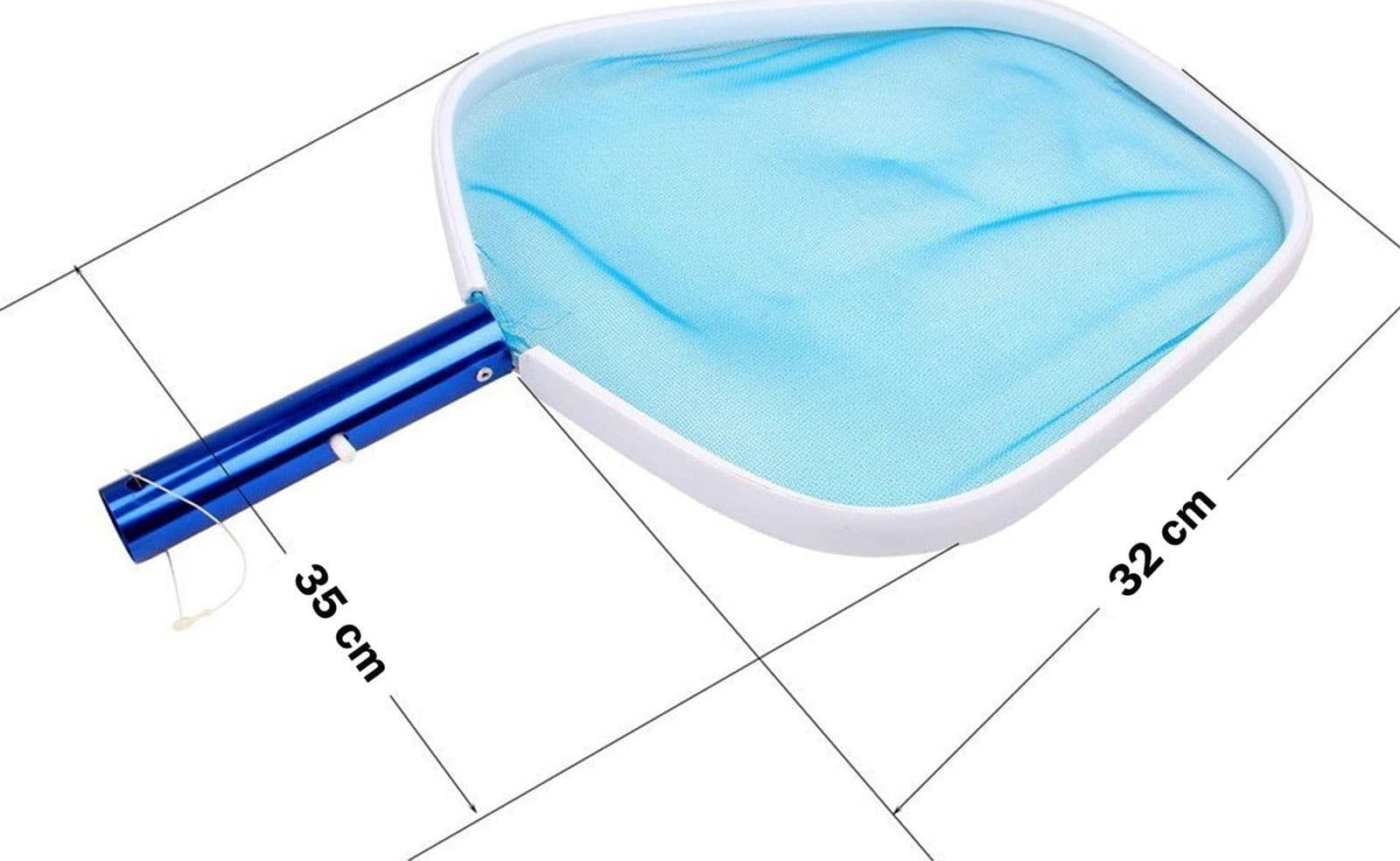 Retino di superficie professionale in alluminio per piscine manutenzione e pulizia - 3