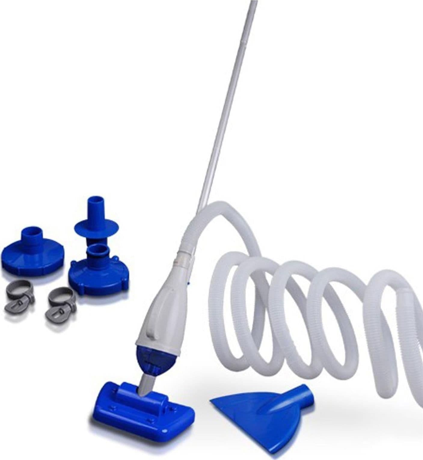 Kit di pulizia piscine tubo aspirafango accessorio vacum, spazzola - 5
