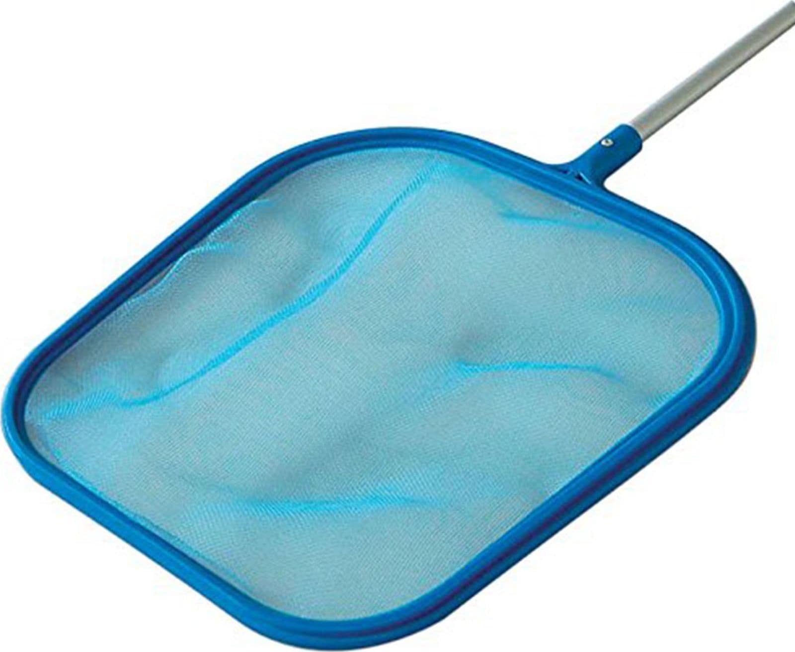Retino di superficie per piscina con manico 150 cm raccogli foglie pvc - 2