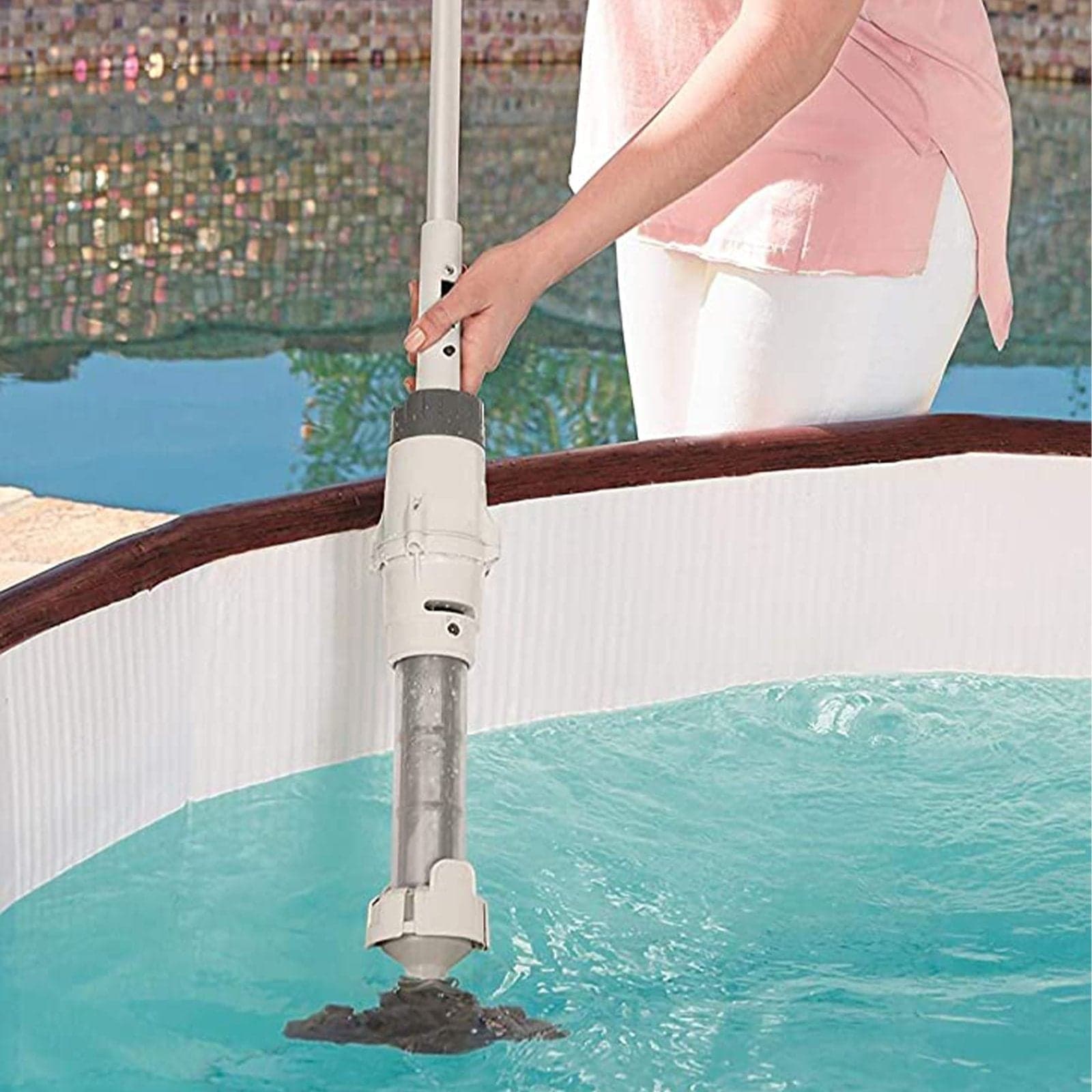 Aspiratore subacqueo a batteria Bestway per piscine e SPA pulitore automatico - 7