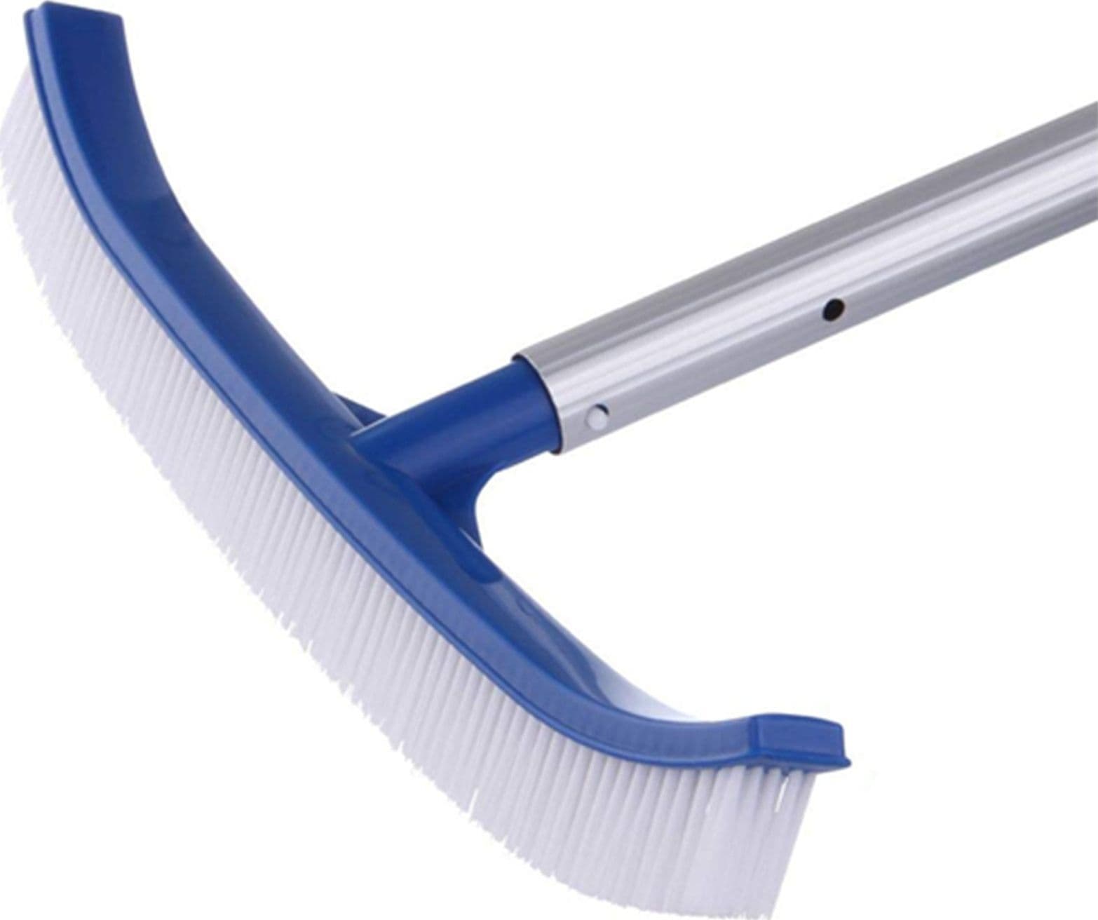 Kit completo per la pulizia di piscine fuori terra ed interrate con retino e spazzola - 2