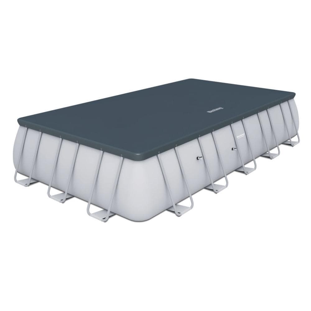 Telo di ricambio per copertura piscina rettangolare con telaio Bestway e Intex - 11