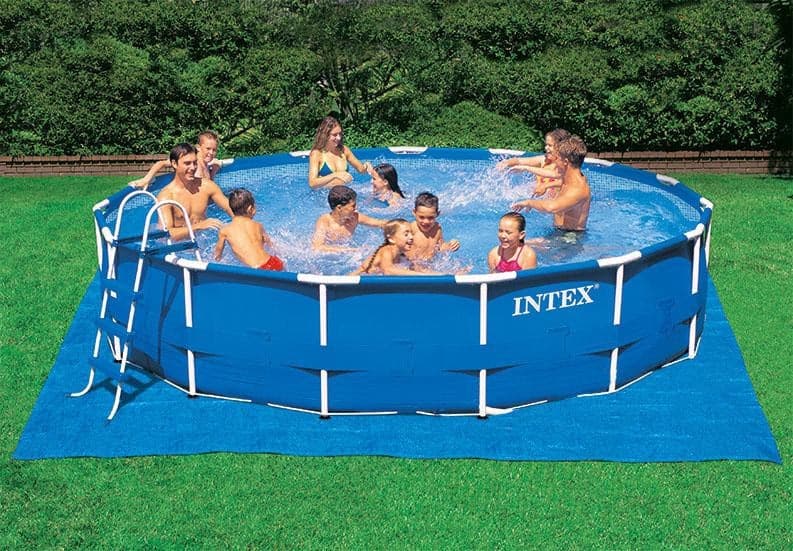 Telo di basamento, tappetino base per Piscina 472 x 472 cm - 4
