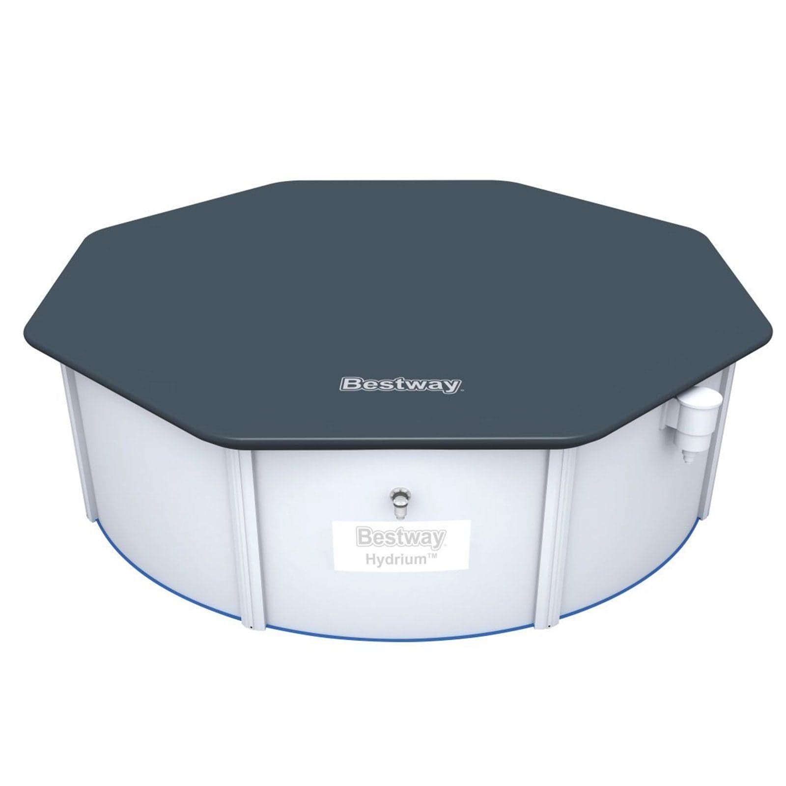 Telo di copertura per piscina tonda Bestway, copripiscina di ricambio - 11
