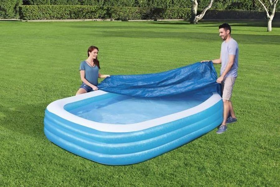 Telo di ricambio per copertura piscina rettangolare gonfiabile 305 x 183 cm - 6