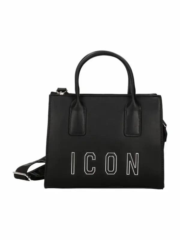 ICBS17A01  BORSE SHOPPING ICON Nero 0000000560 - 4