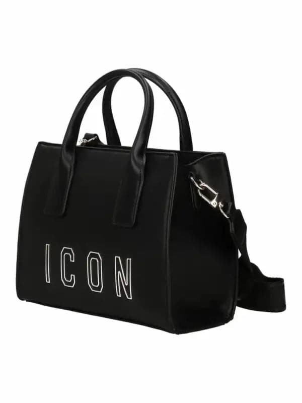 ICBS17A01  BORSE SHOPPING ICON Nero 0000000560 - 5