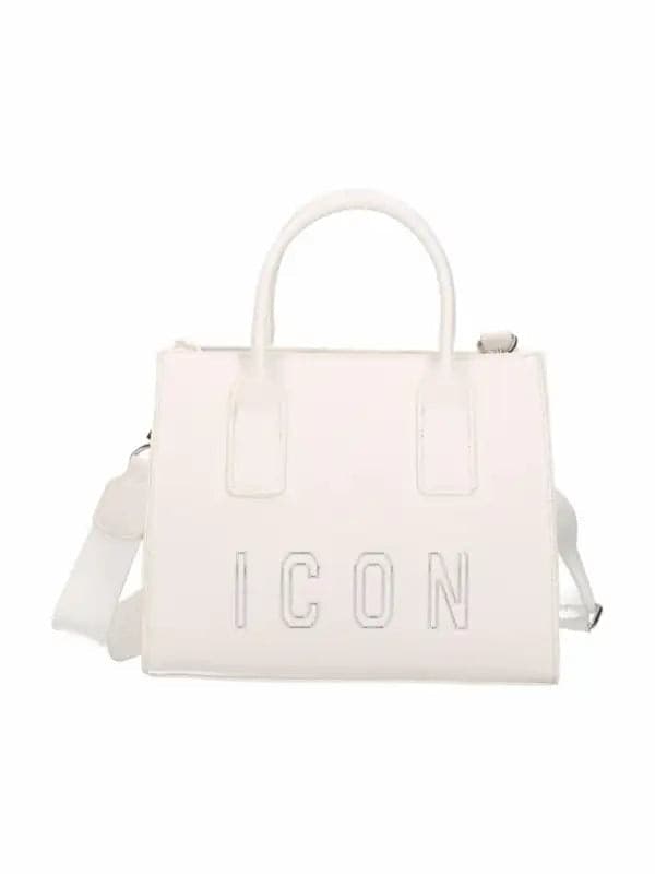 ICBS17A01  BORSE SHOPPING ICON Bianco 0000000560 - 8