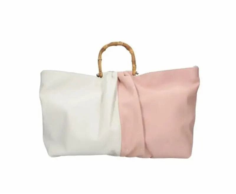 B261EU  BORSA A MANO Manila Grace Bianco/Cipria 0000000592 - 2