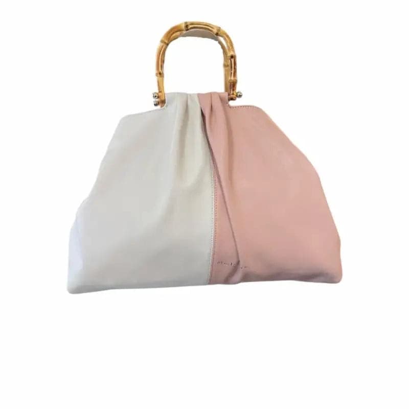 B261EU  BORSA A MANO Manila Grace Bianco/Cipria 0000000592 - 5