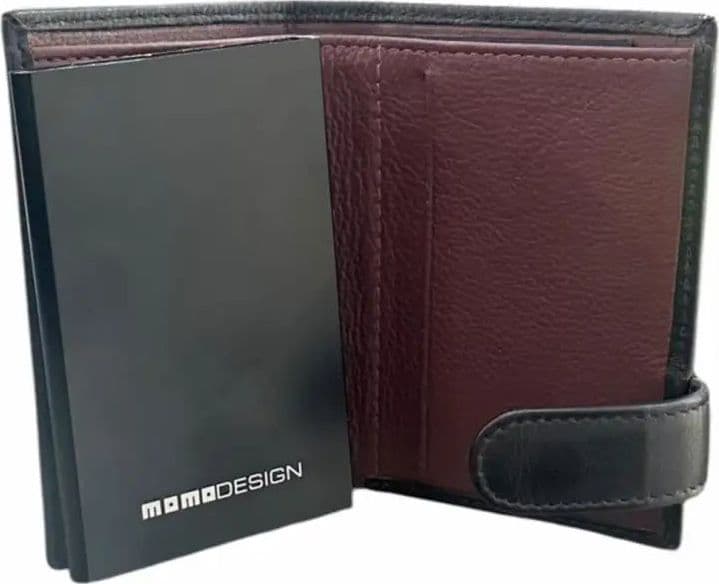 MO-10NN Portafoglio Momo Design Nero 0000000679 - 5