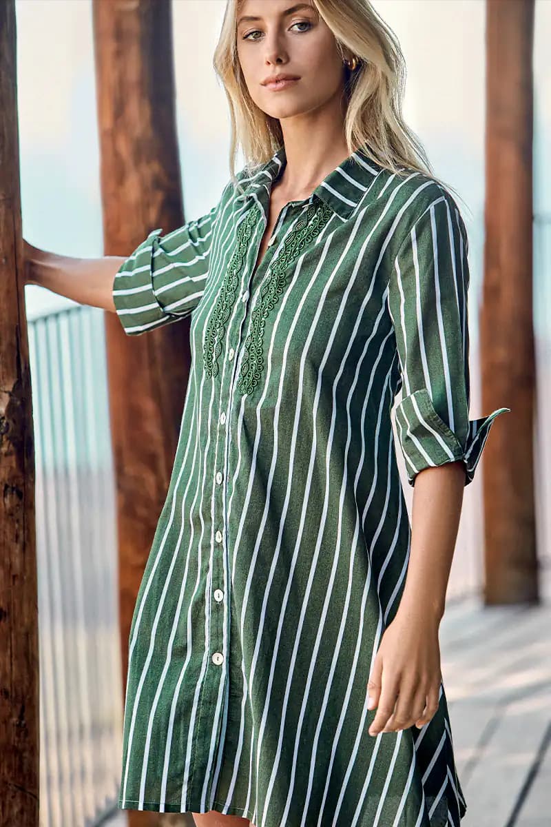 ICONIQUE Abbigliamento | Abito chemisier Romina - 8