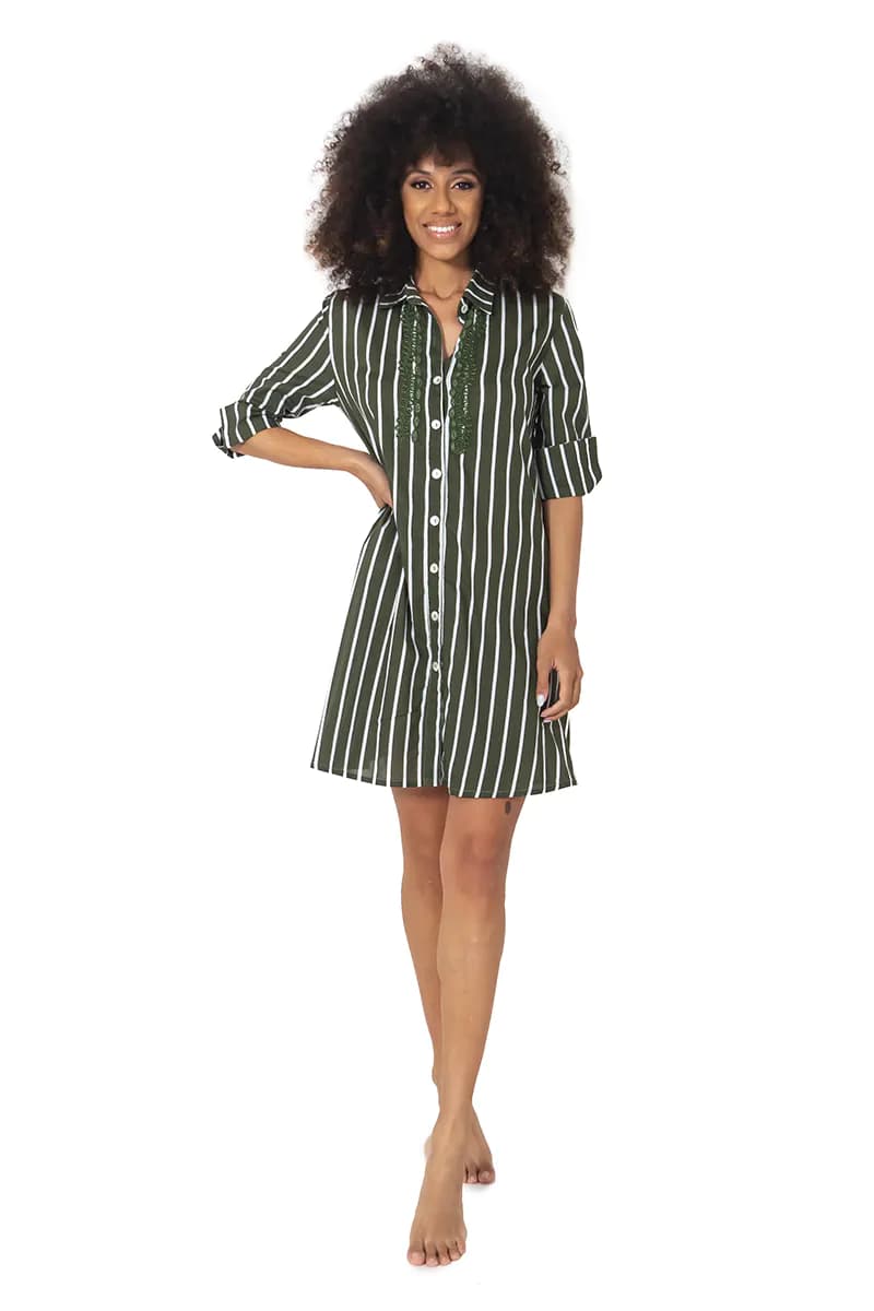 ICONIQUE Abbigliamento | Abito chemisier Romina - 3