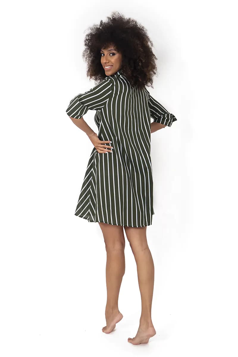 ICONIQUE Abbigliamento | Abito chemisier Romina - 4