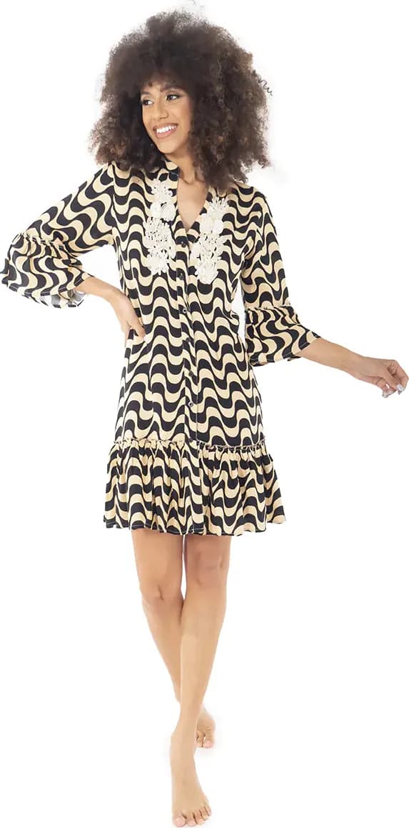 ICONIQUE Abbigliamento | Abito smanicato Cora - 4
