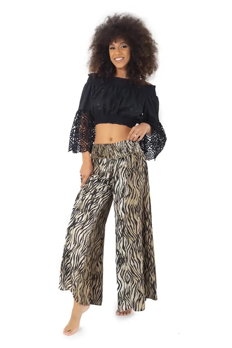ICONIQUE Abbigliamento | Pantaloni palazzo - 3