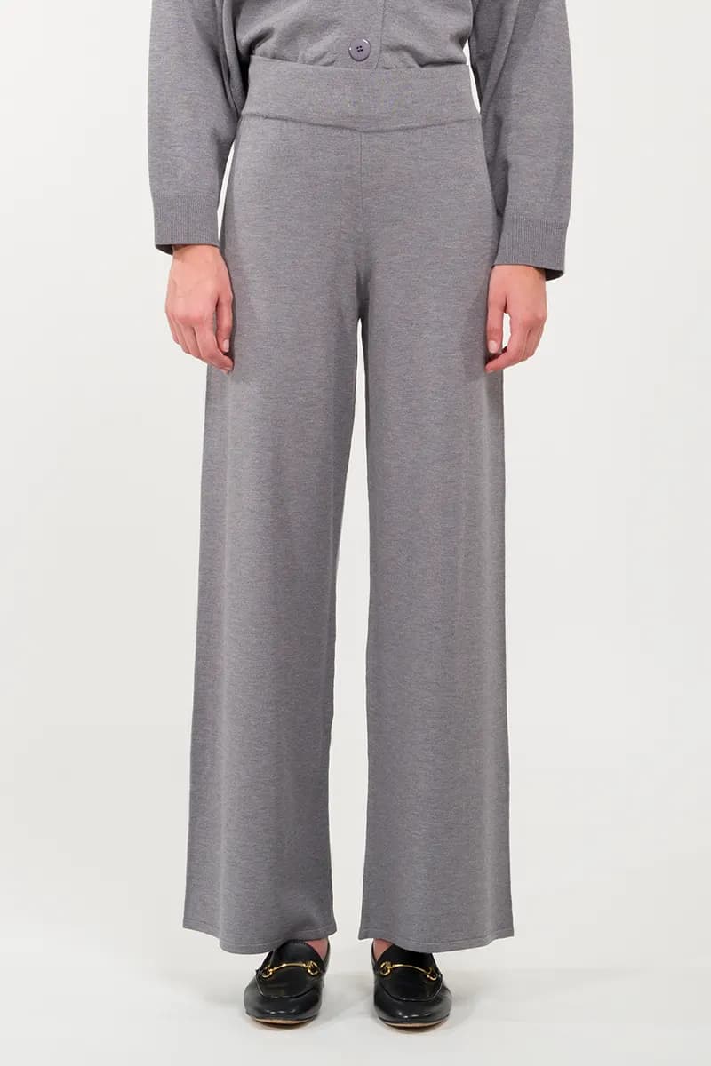 KONTATTO | Pantalone in maglia oversize - 8