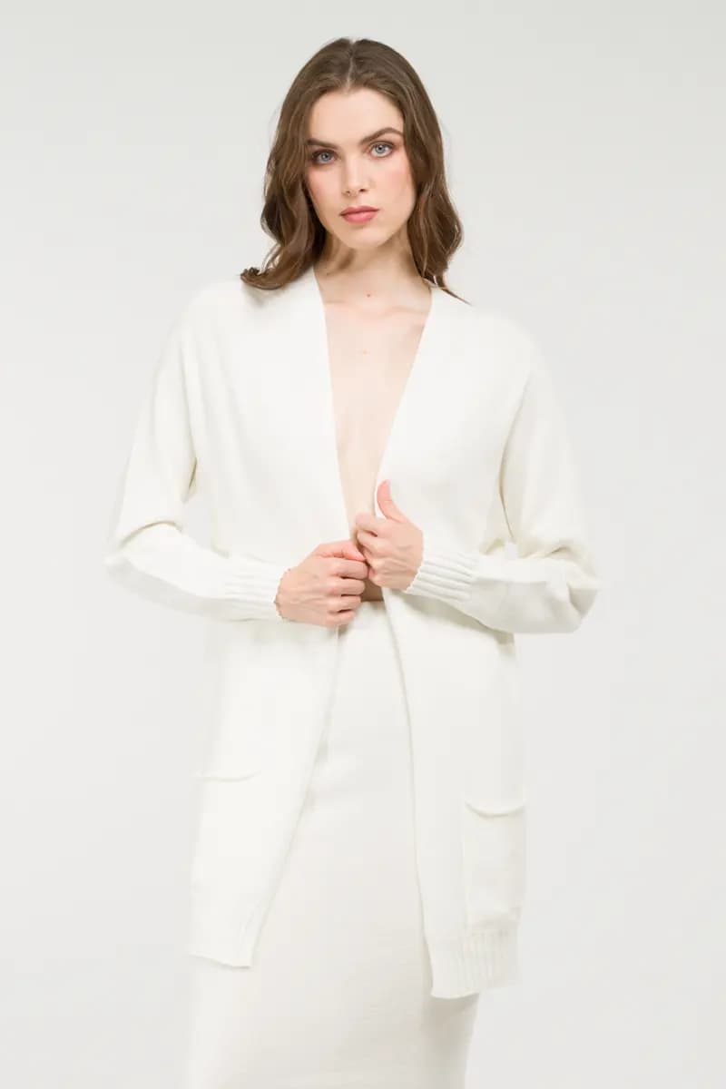 KONTATTO | Cardigan in maglia - 1