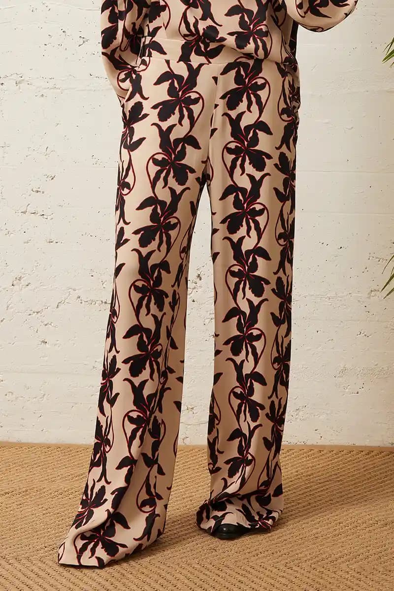 MOKI-B | Pantalone fiori - 4