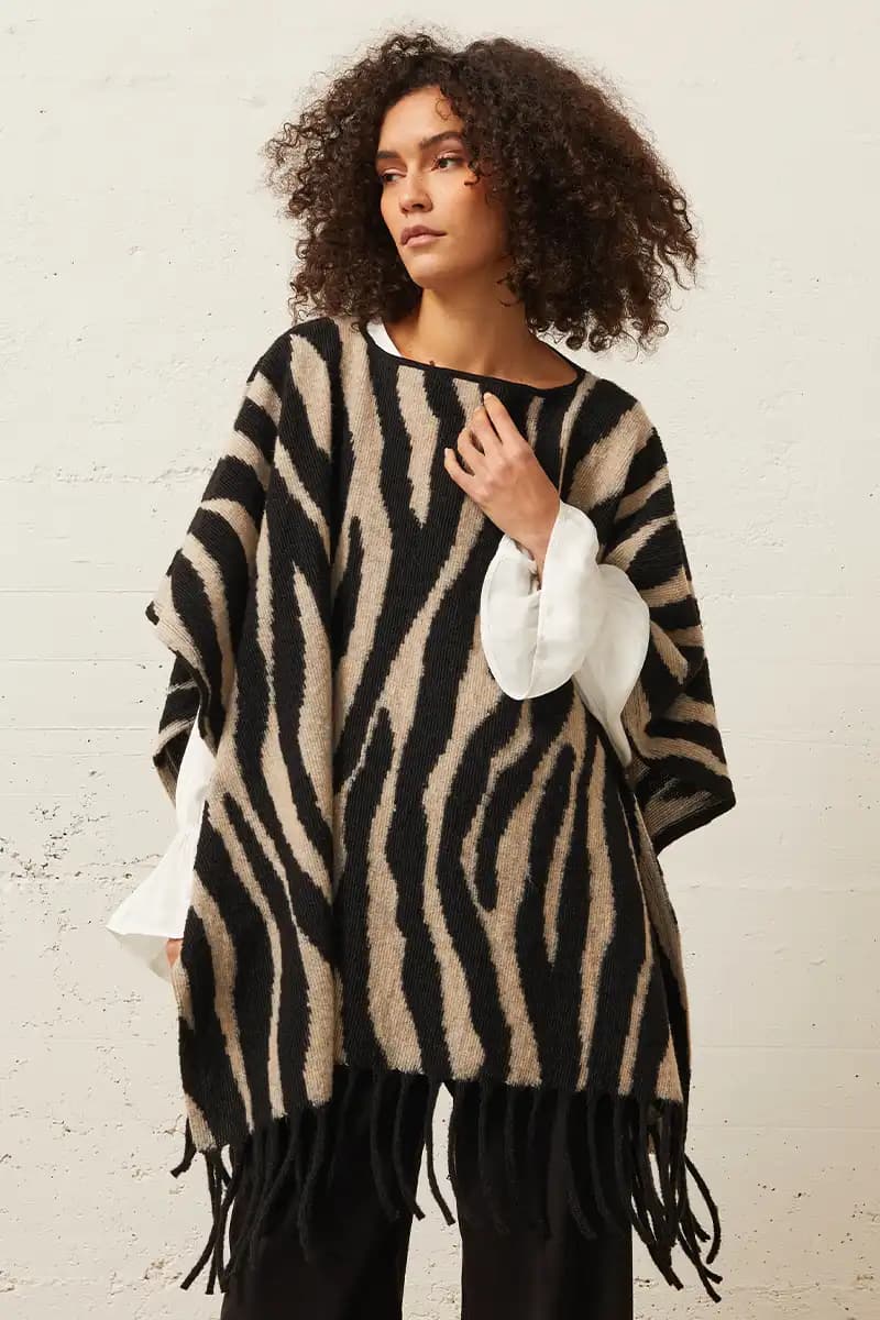MOKI-B | Poncho animalier - 4