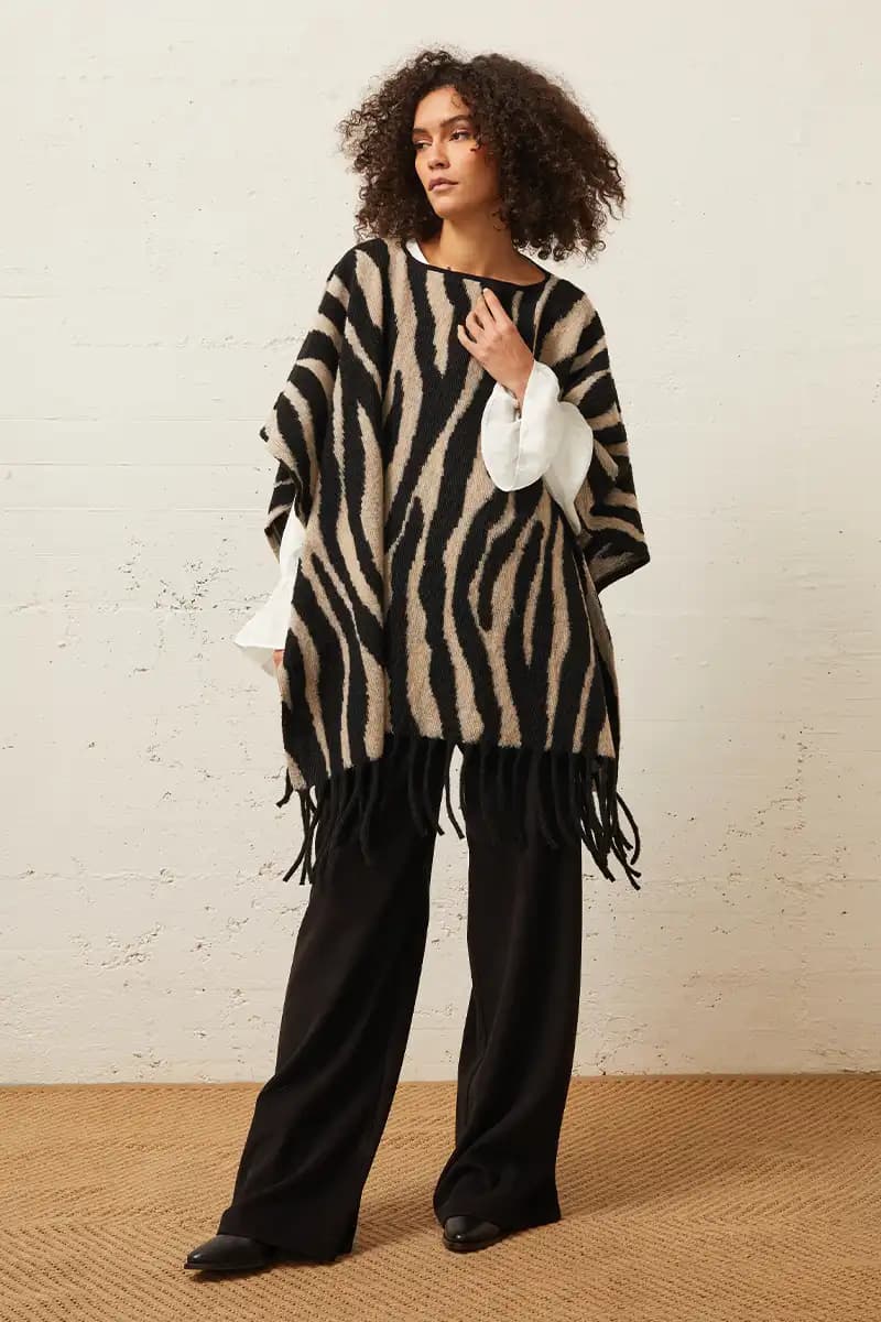 MOKI-B | Poncho animalier - 3