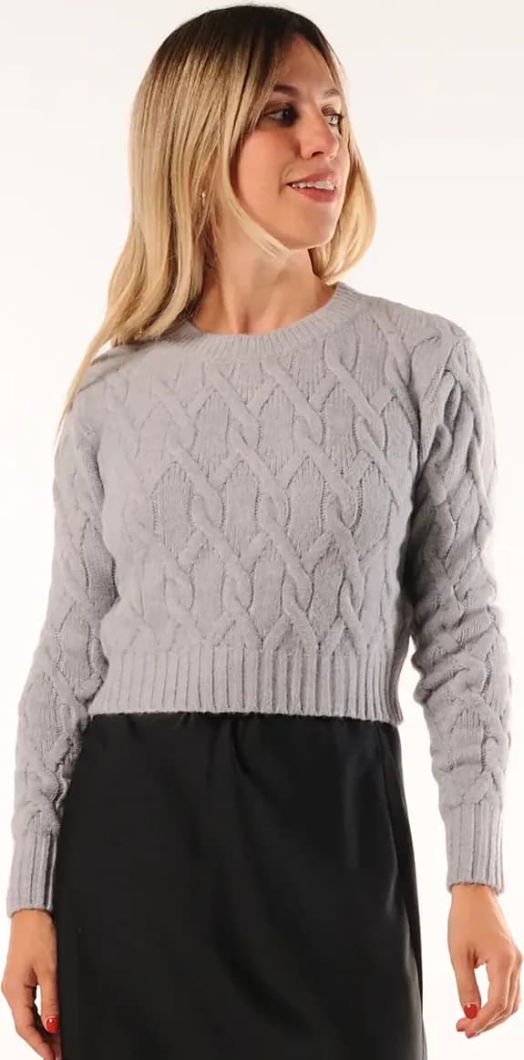 LOKITA | Maglioncino crop trecce - 3