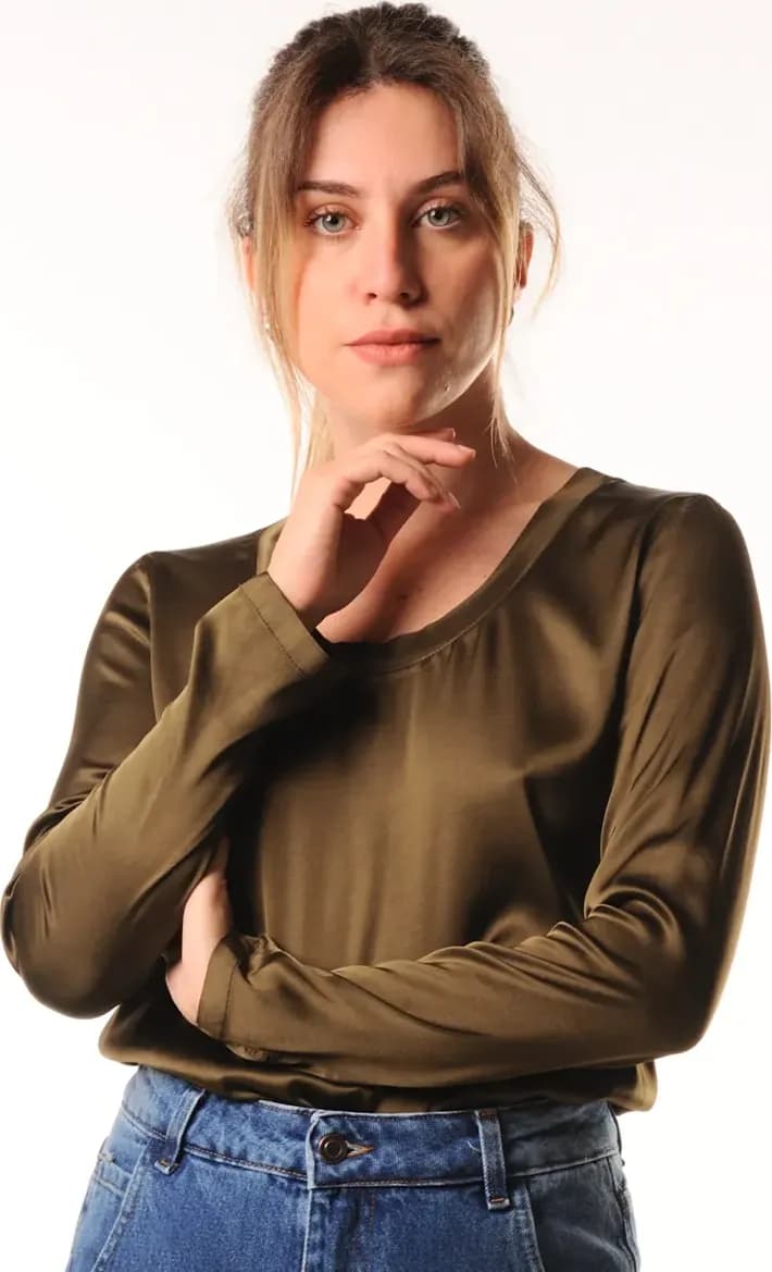 LOKITA | Blusa in raso