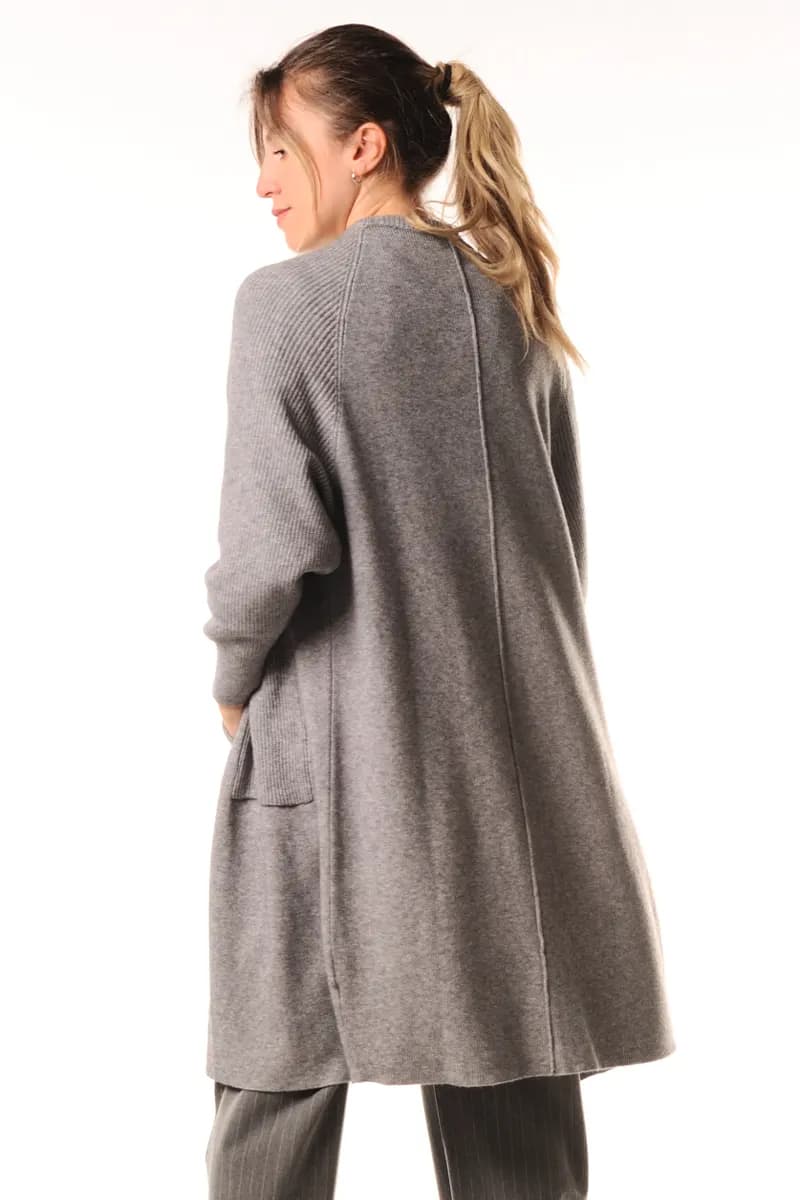 LOKITA | Maxi cardigan con tasche - 2