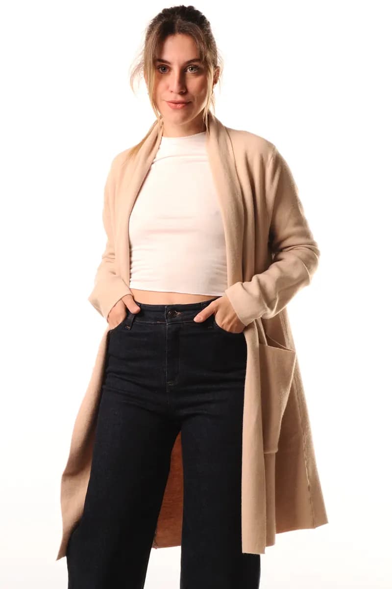 LOKITA | Cappotto in maglia con tasche - 6