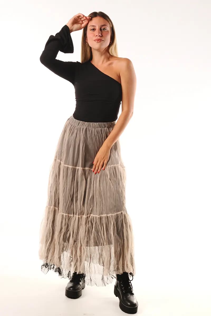 LOKITA | Gonna in tulle bicolor - 3