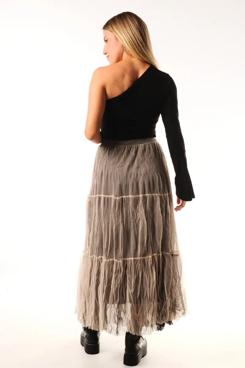 LOKITA | Gonna in tulle bicolor - 2