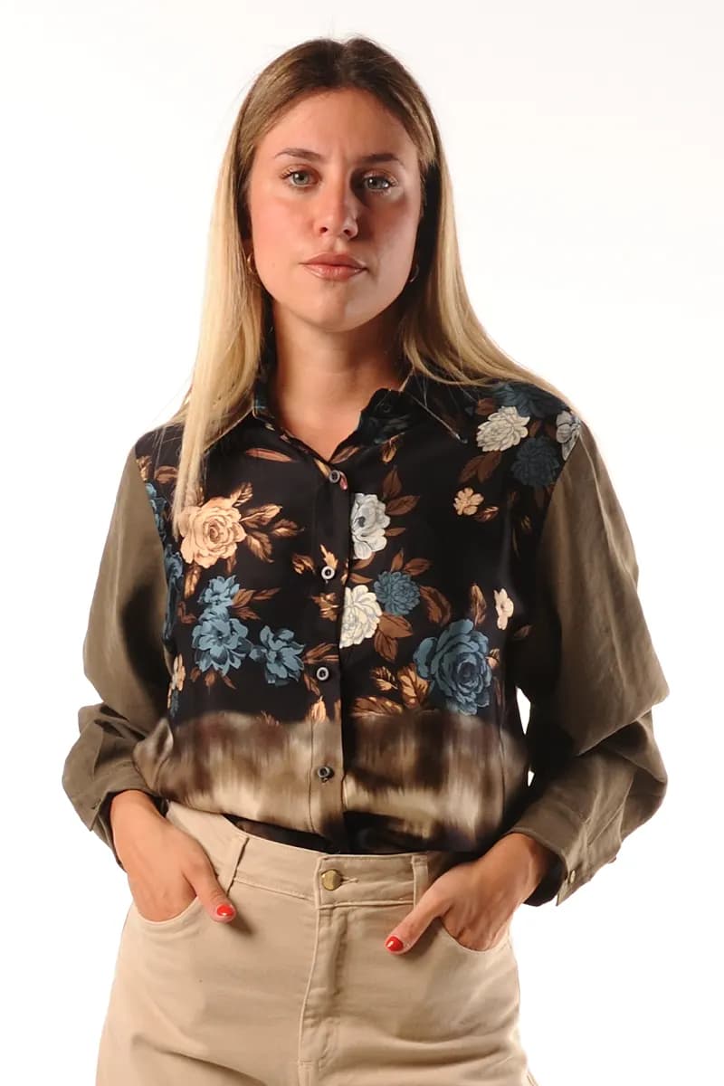 LOKITA | Camicia in viscosa fantasia - 3