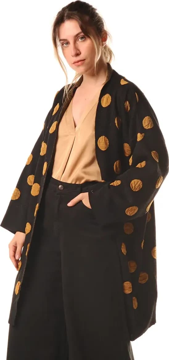 LOKITA | Kimono in maglia pois
