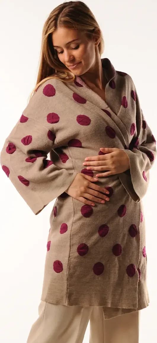 LOKITA | Kimono in maglia pois - 5