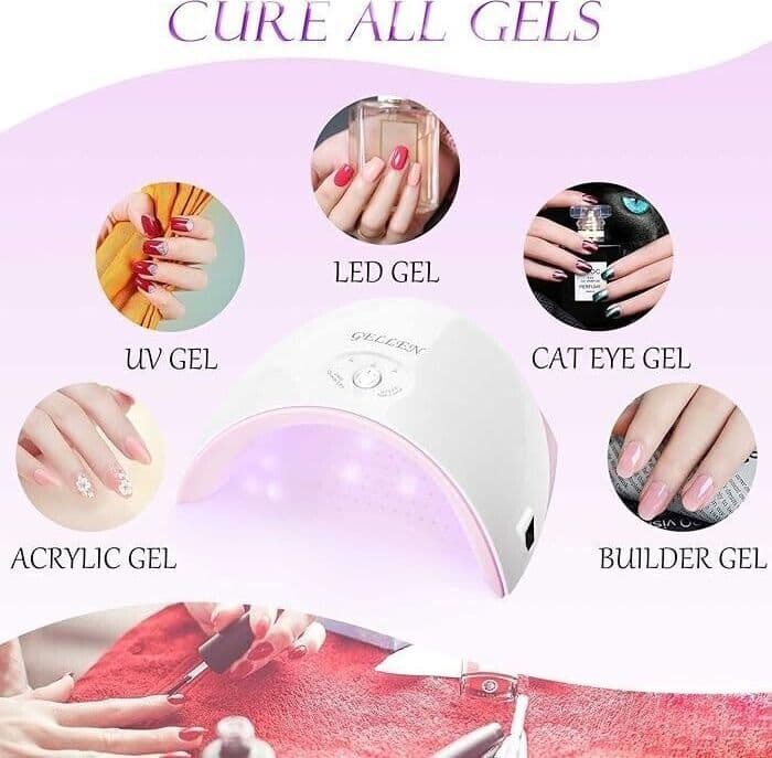 Lampada per asciugatura unghie LED UV 36W per smalto gel - Macchina per manicure - 3
