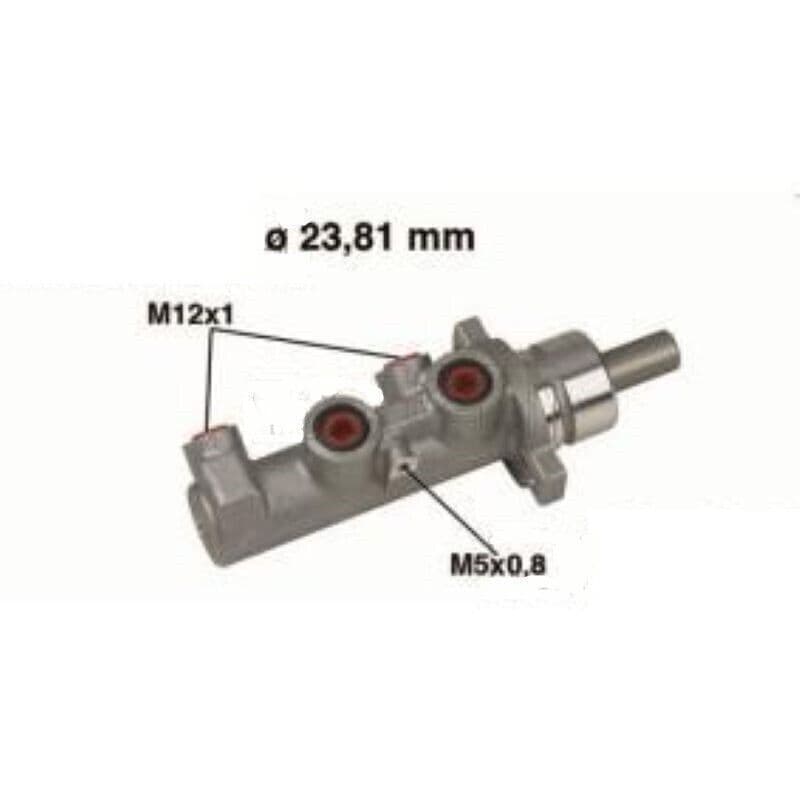 METELLI 05-0317 Cilindro maestro del freno per FIAT, LANCIA