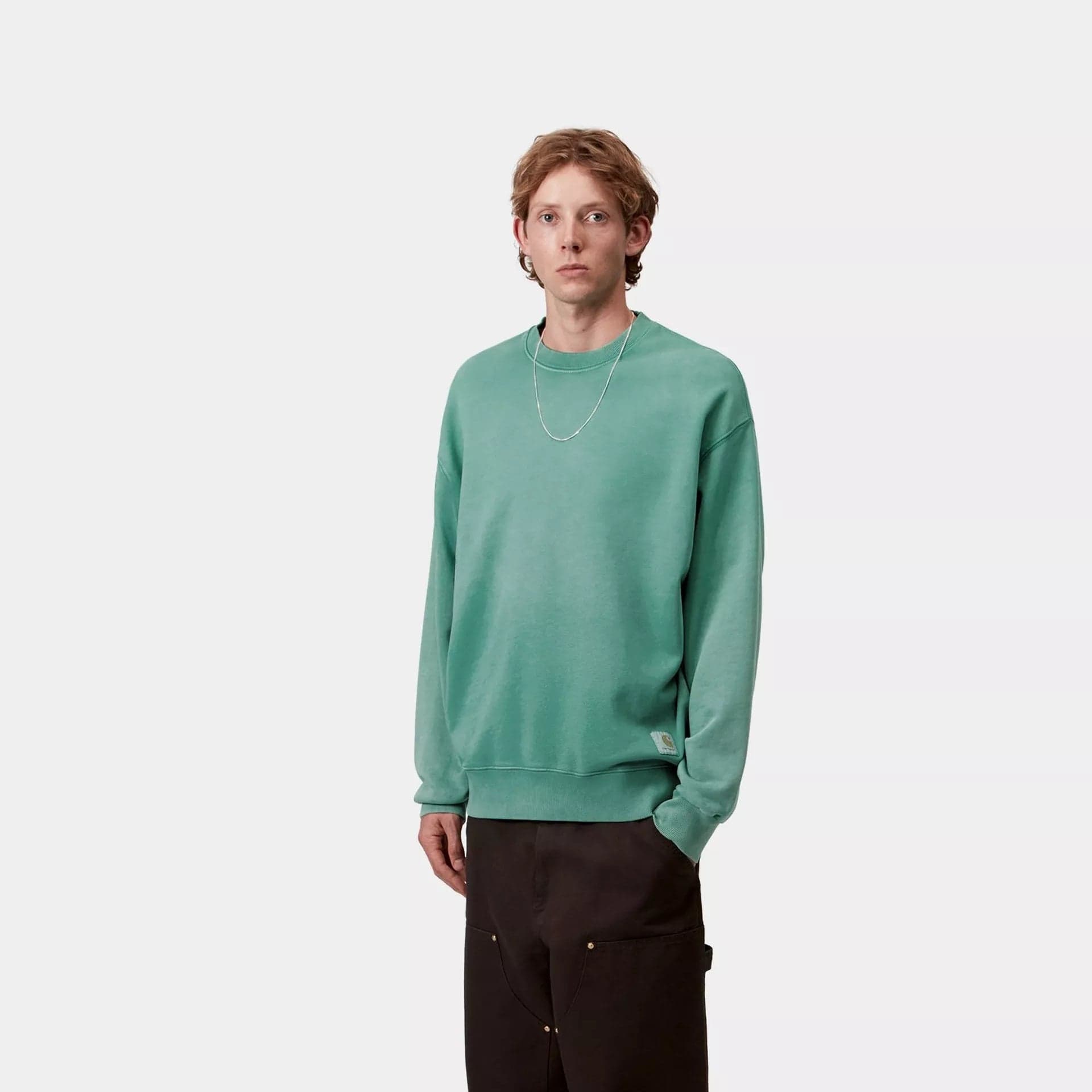 Felpa Carhartt Hudson Saguaro blk chalck wahed - 5