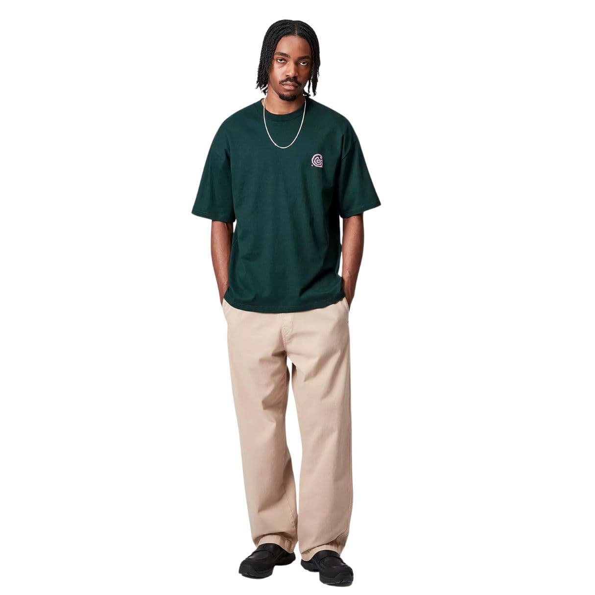 T-shirt Carhartt halix Deep lagoon - 4