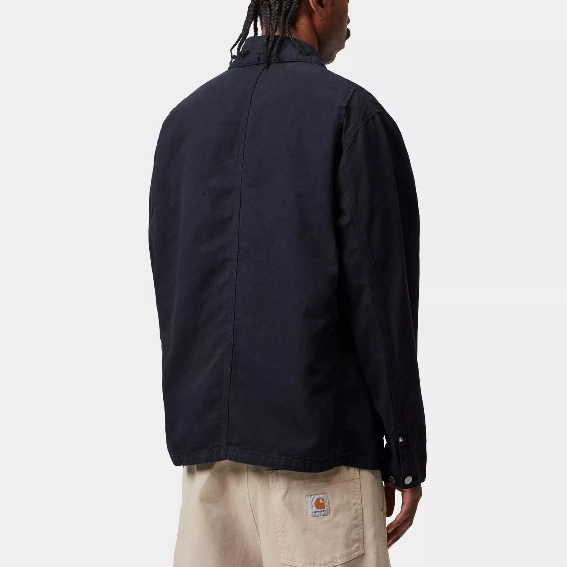 Giacca Carhartt Walter Chore dark navy dyed - 4