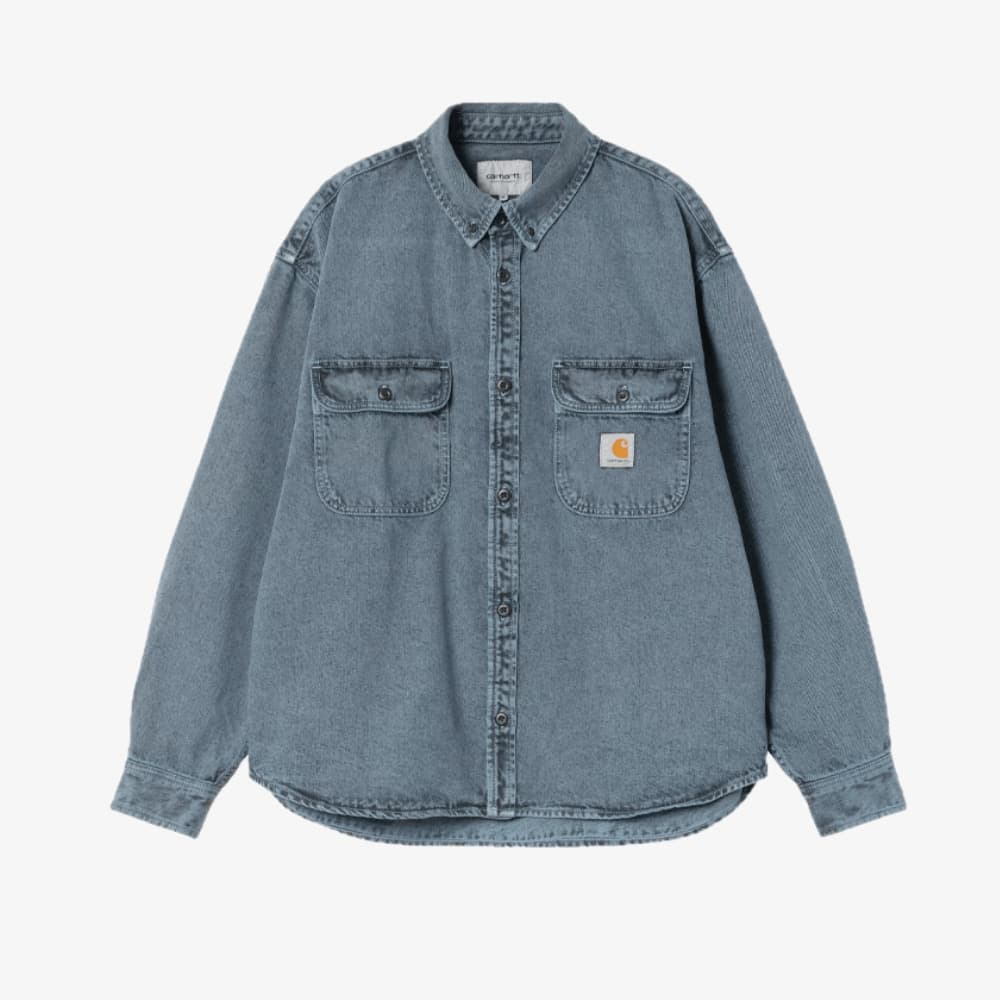 Camicia Carhartt Tigan blue fog - 1
