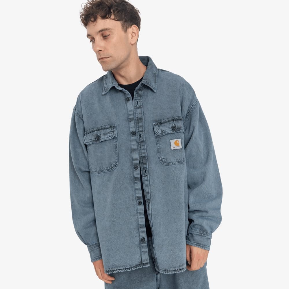 Camicia Carhartt Tigan blue fog - 3